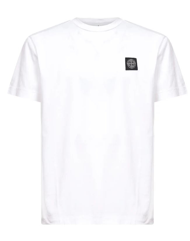 Stone Island T-shirts and Polos White