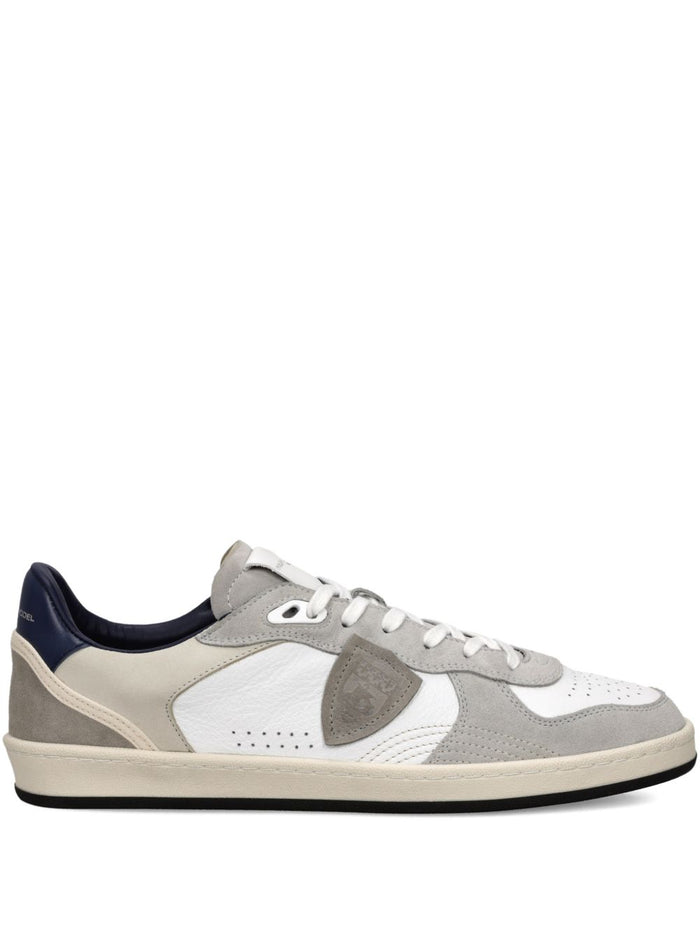 Philippe Model Flat shoes Blanc Bleu