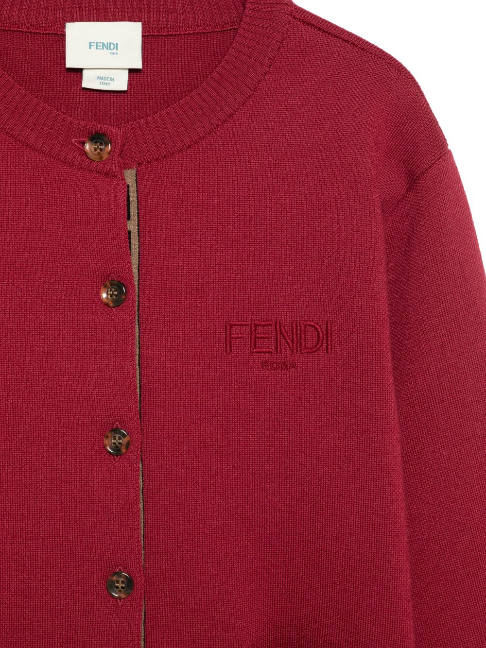 Fendi Sweaters Red