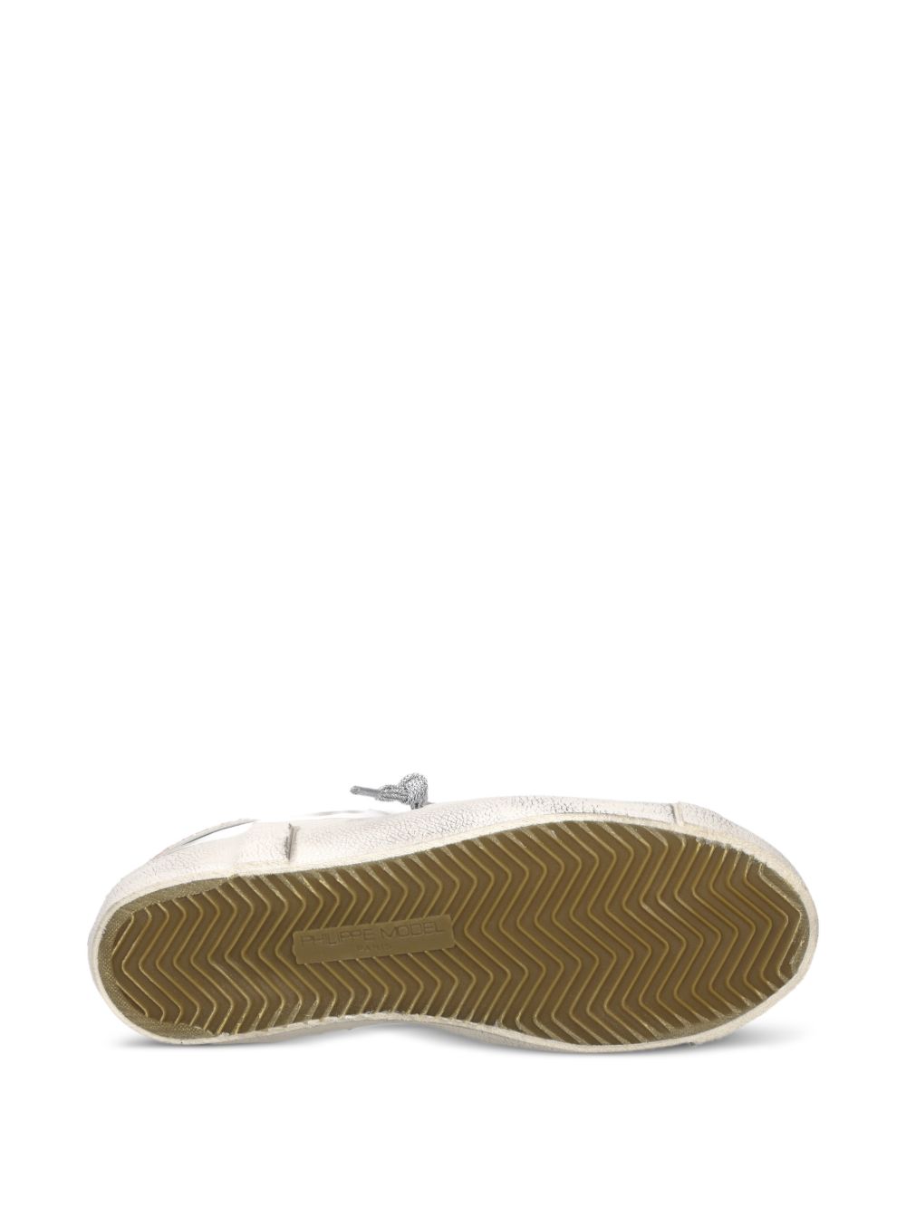 Philippe Model Flat shoes Glitter Blanc Rose