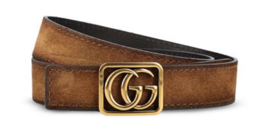Gucci Belts Pepper Brown Lea