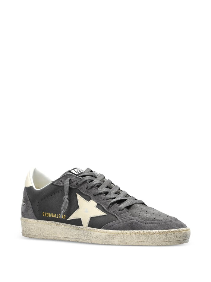 Golden Goose Flat Shoes Antracite/green