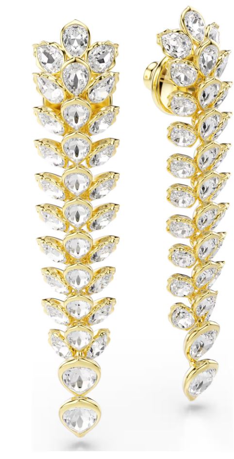 Swaroski Bijoux Gold / White