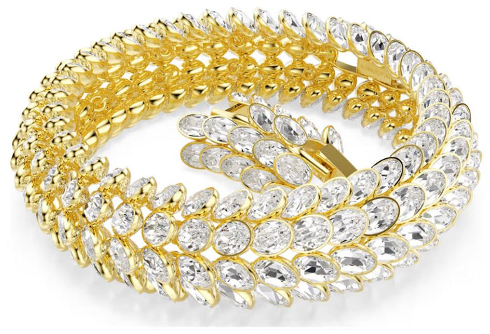 Swaroski Bijoux Gold / Clear Crystal