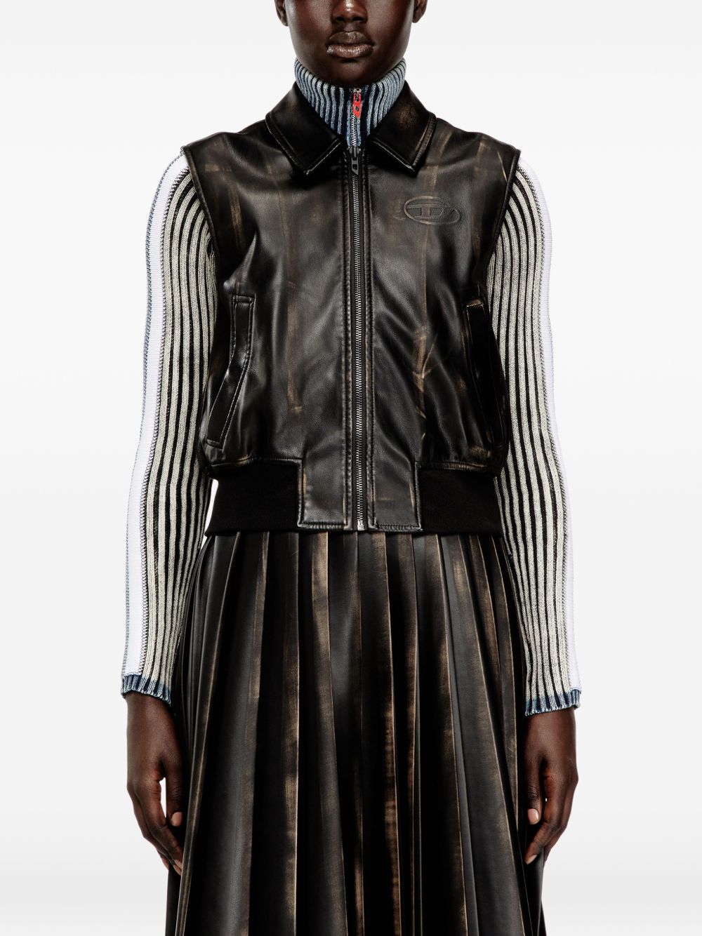 Diesel Jackets Pl+coatingpu+ribvi Pl Ea