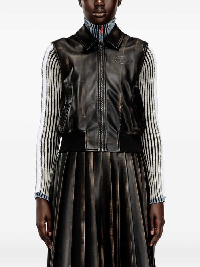 Diesel Jackets Pl+coatingpu+ribvi Pl Ea
