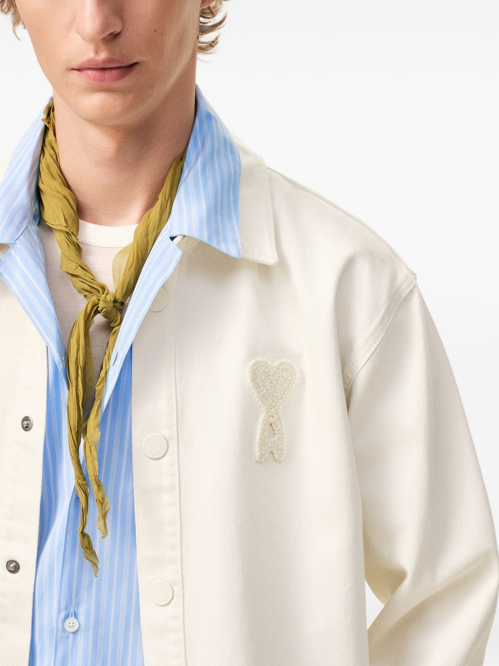 Ami Shirts Blanc Creme