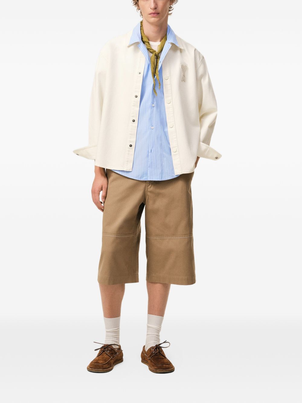 Ami Shirts Blanc Creme