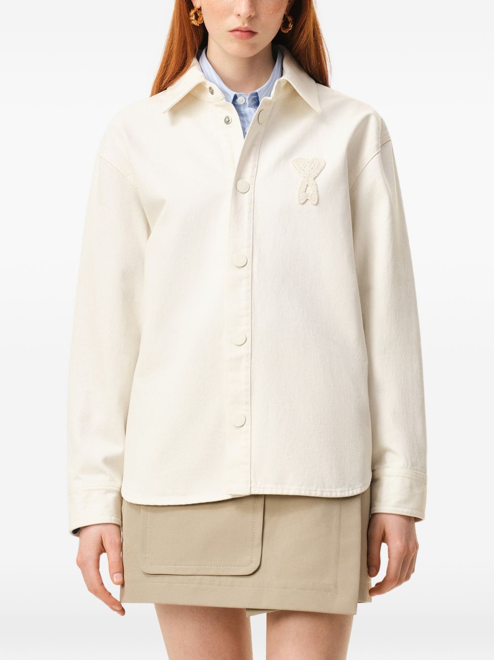 Ami Shirts Blanc Creme