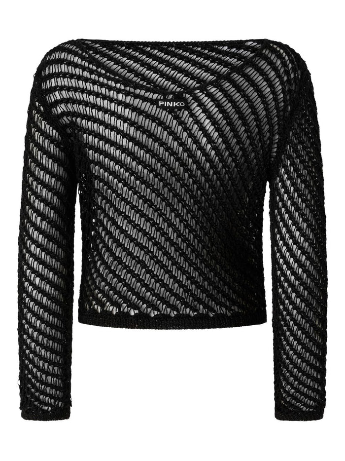 Pinko Sweaters Nero/rame Pl Vi