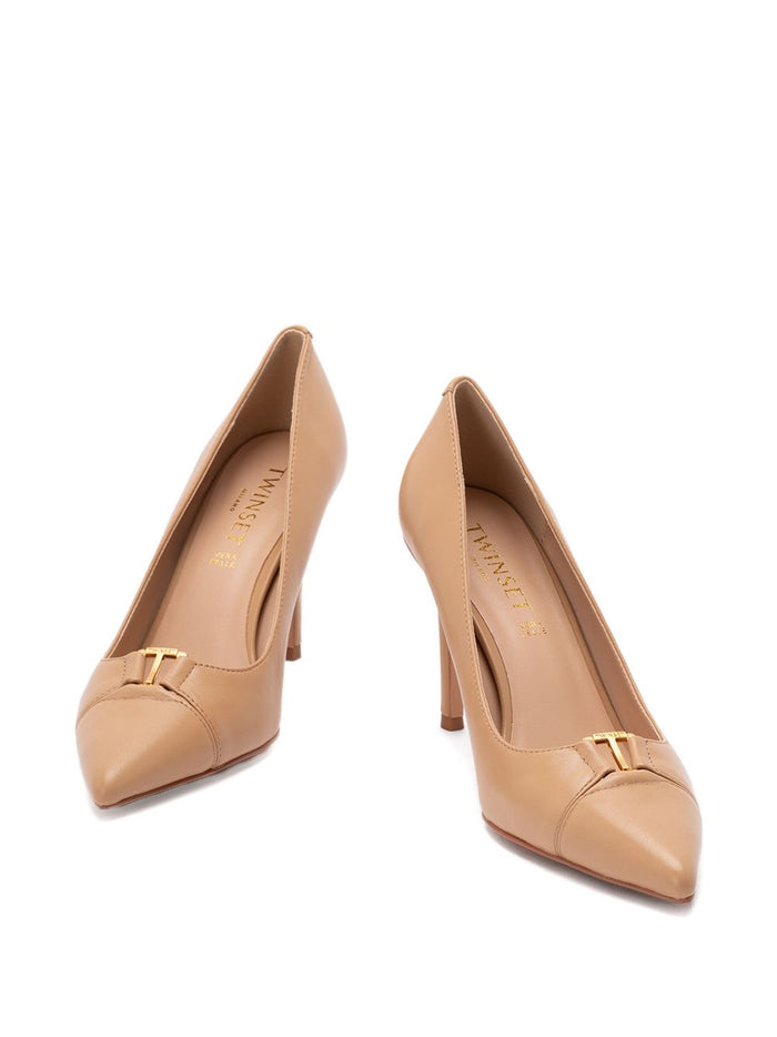 Twin-set Flat shoes Delicate Sand