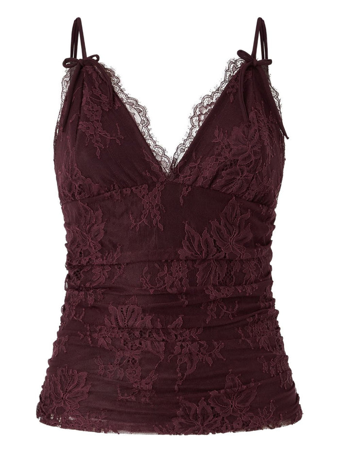 Pinko Top Bordeaux Pa Ea