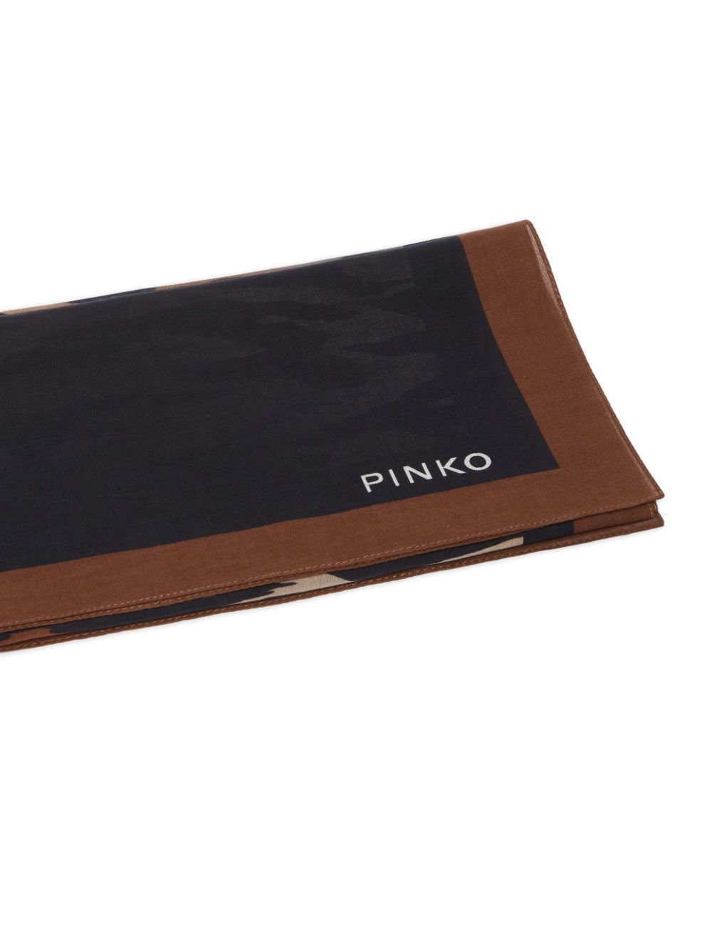 Pinko Scarfs Marrone/nero