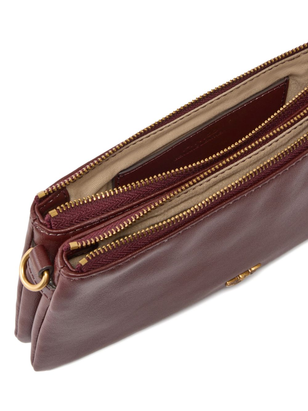 Pinko Bags Burgundy Oro Lea