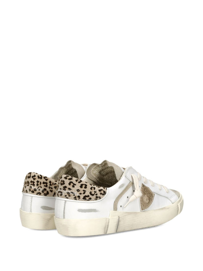 Philippe Model Flat shoes Leo Blanc Mud