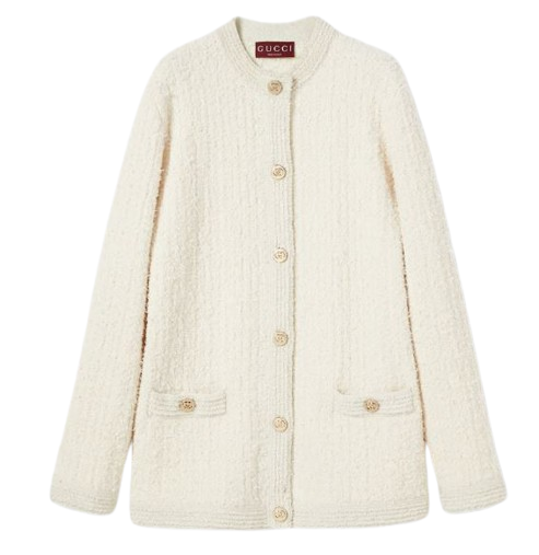 Gucci Sweaters Ivory Silver Wo Pa Co Ea