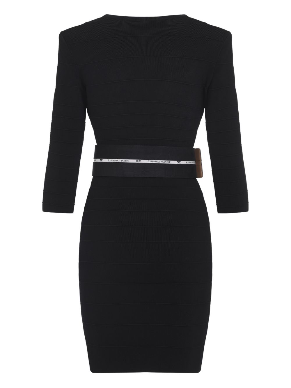 Elisabetta Franchi Dresses Nero/burro Vipa