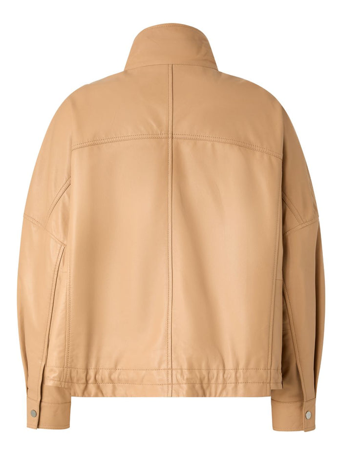 Pinko Jackets Beige Pelle Fod. Pl