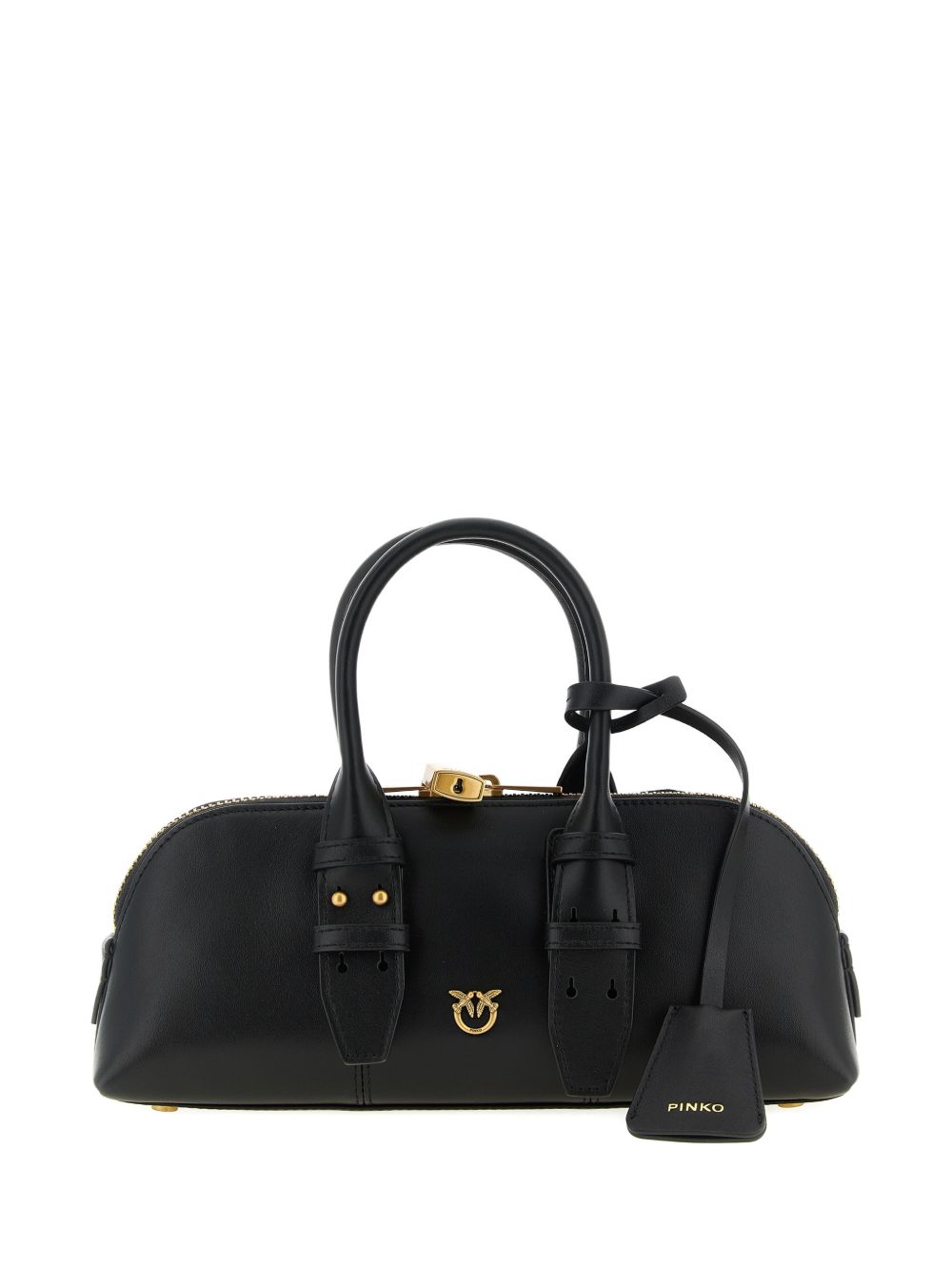Pinko Bags Nero Oro Lea