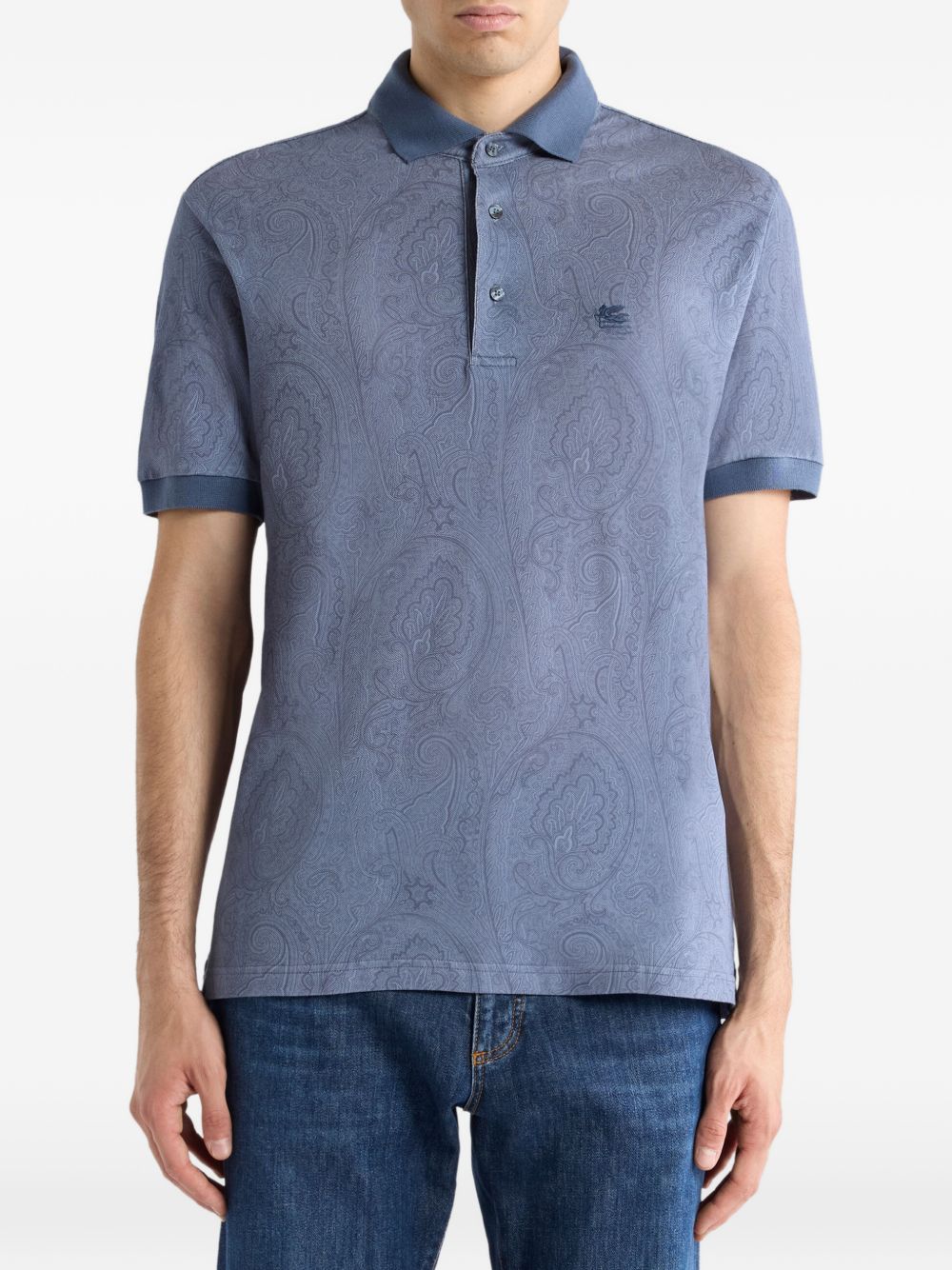 Etro T-shirts and Polos Light Blue
