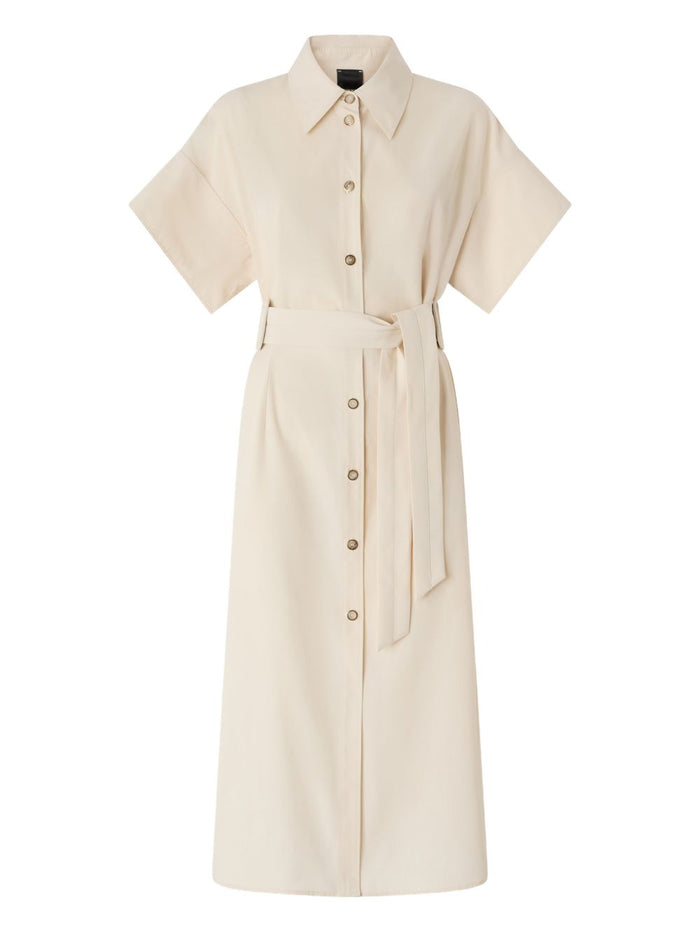Pinko Dresses Beige Co Fod. Pl
