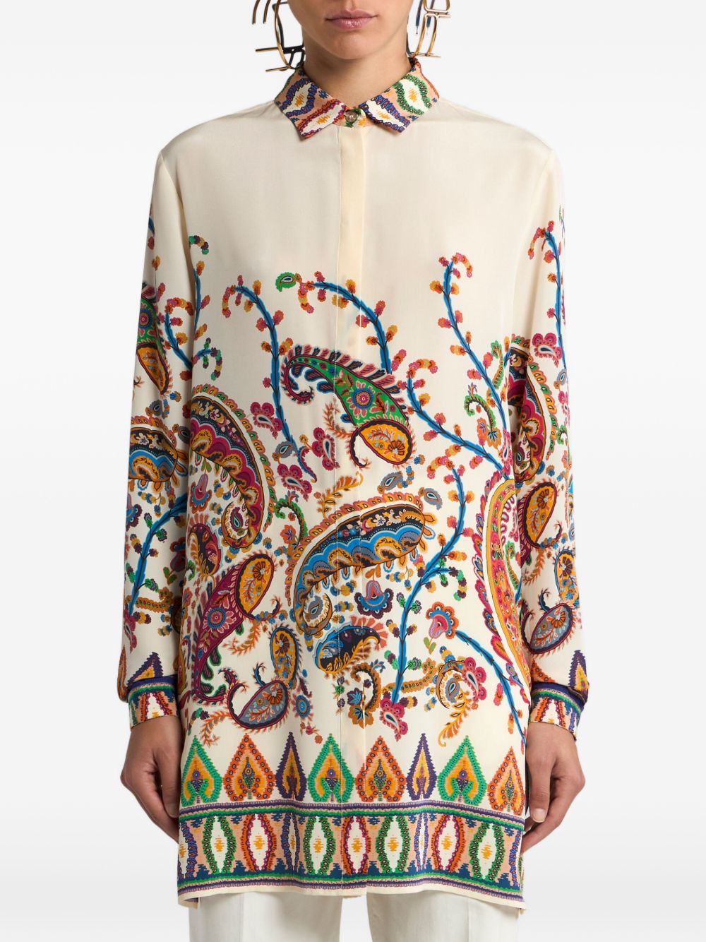 Etro Shirts Ivory