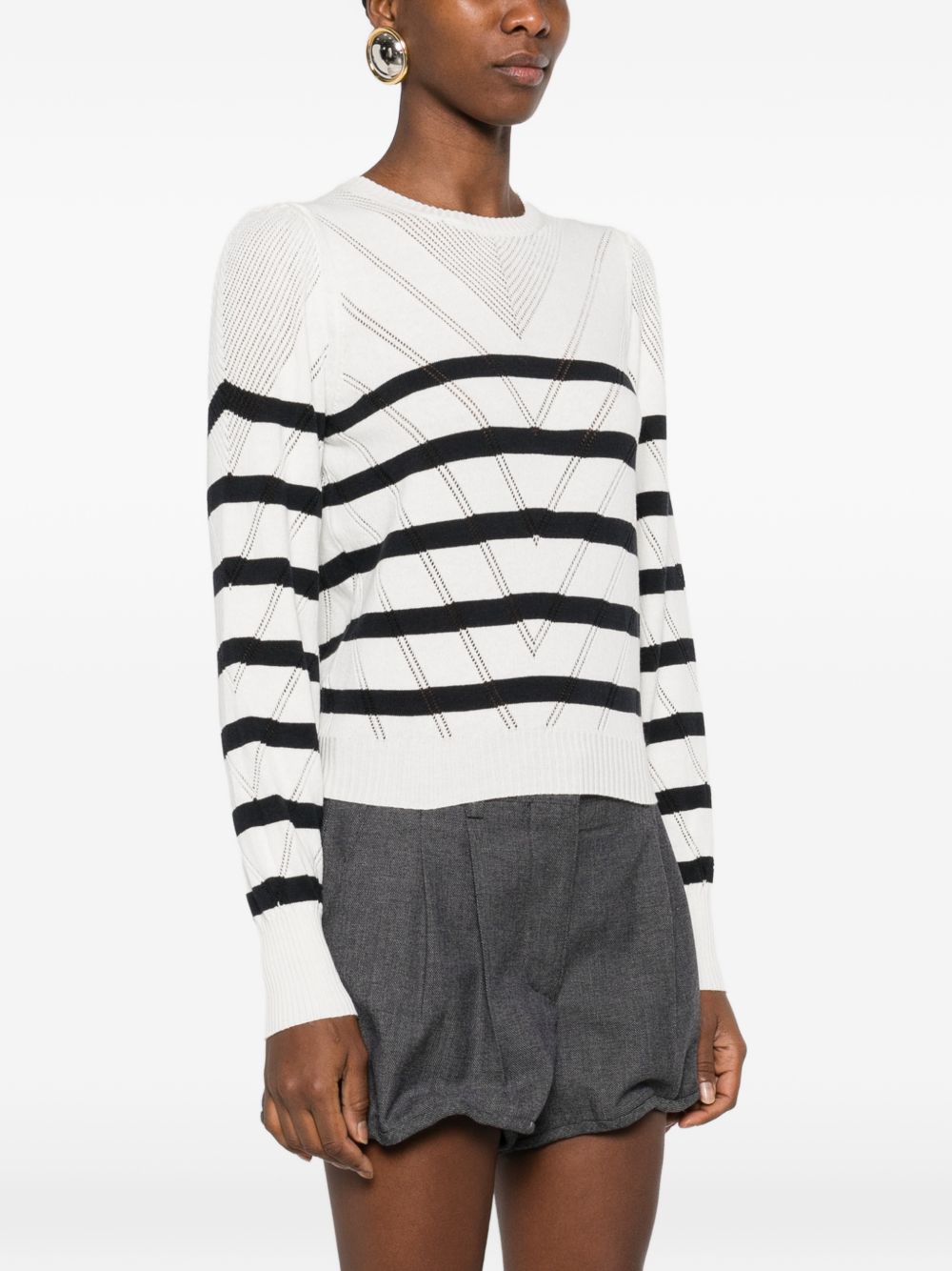 Twin-Set Sweaters Blue Night/neve