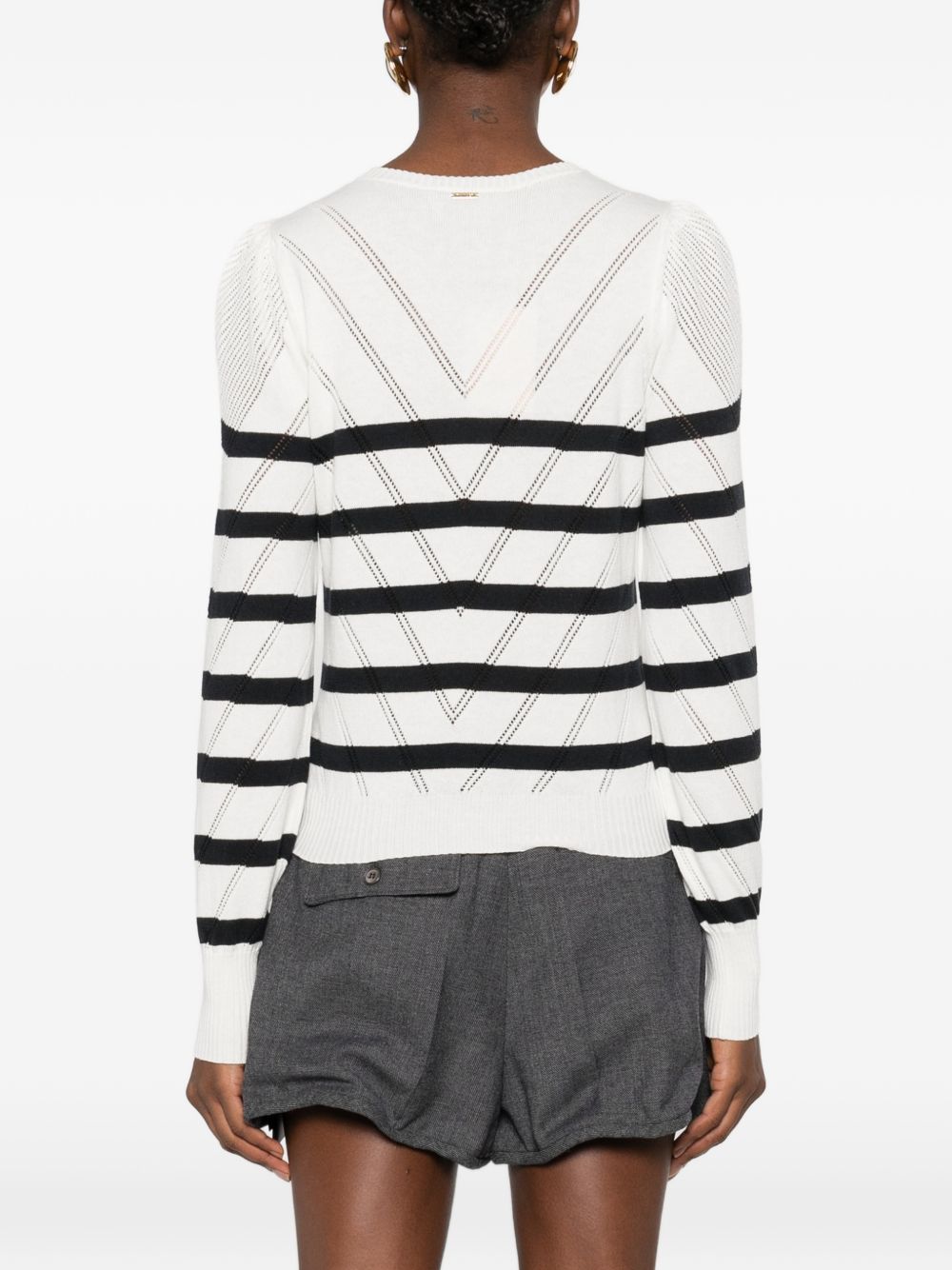 Twin-Set Sweaters Blue Night/neve