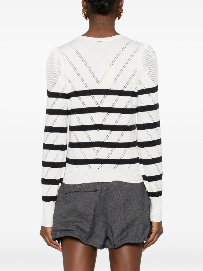 Twin-Set Sweaters Blue Night/neve