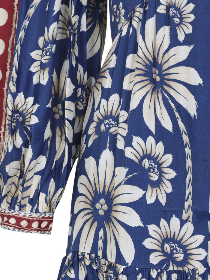 Farm Rio Dresses Luna Blue