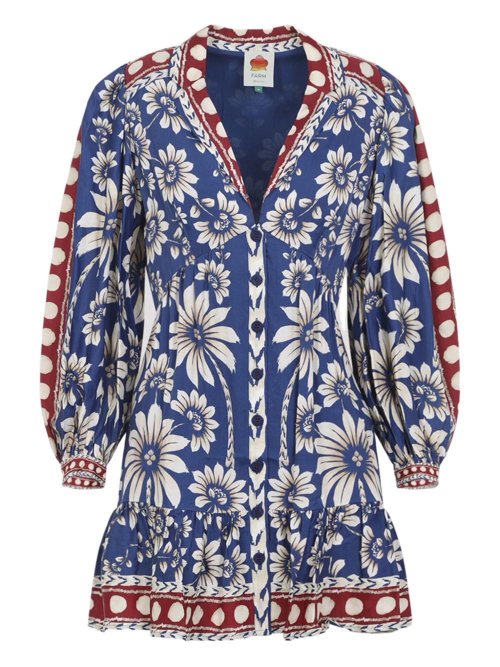 Farm Rio Dresses Luna Blue