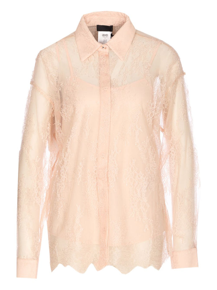 LIU JO BLACK Shirts Ostrica