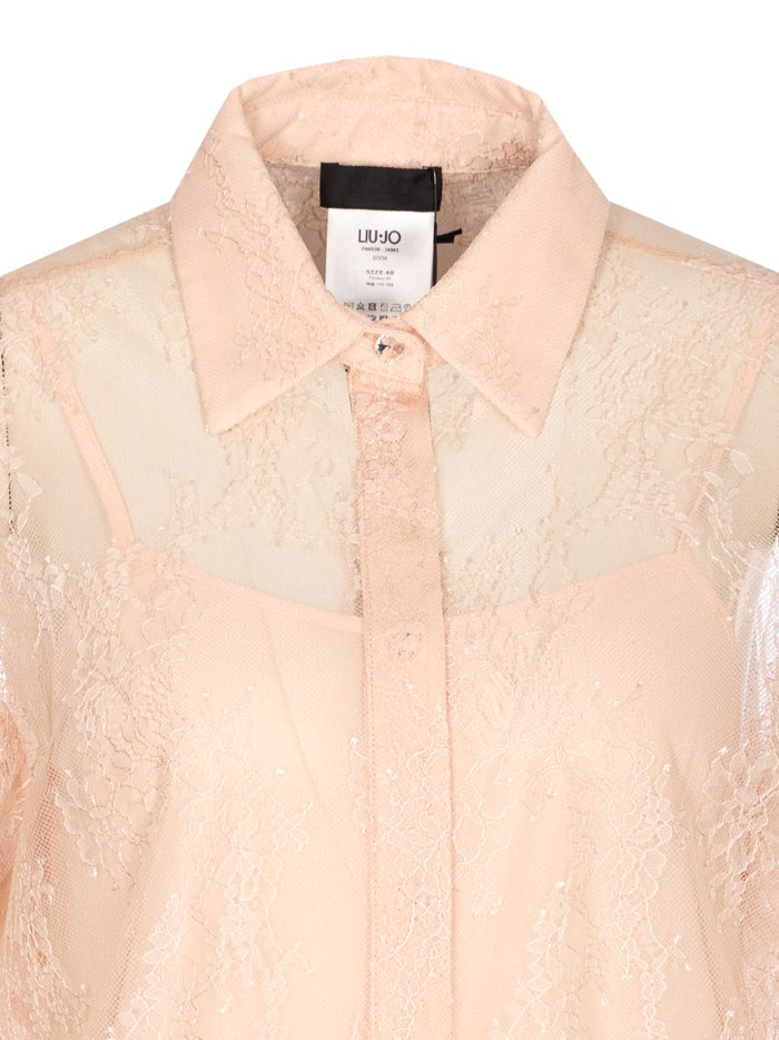 LIU JO BLACK Shirts Ostrica