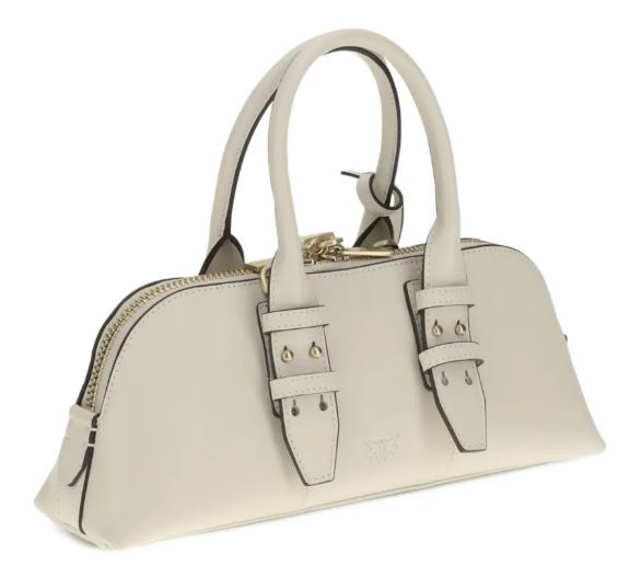 Pinko Bags Bianco Oro Lea