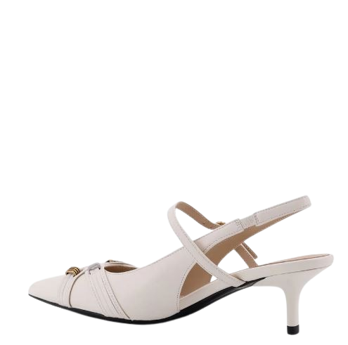 Pinko Flat Shoes Milk
