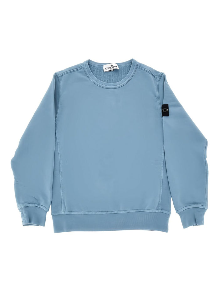 Stone Island Sweaters Dust Blue