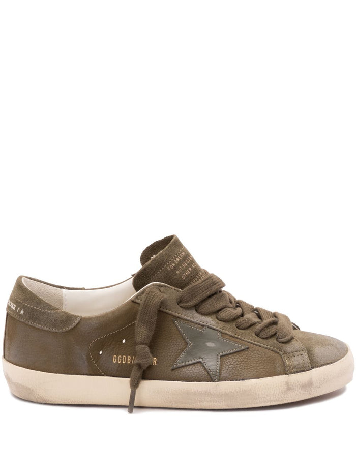 Golden Goose Flat Shoes Green