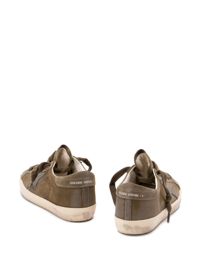 Golden Goose Flat Shoes Green