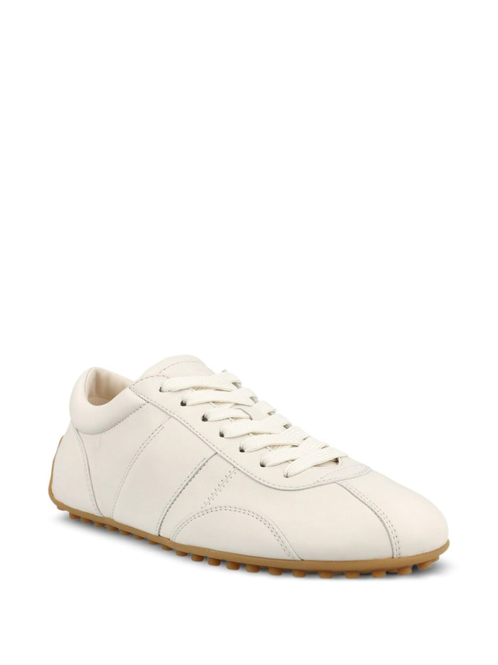 Tods Flat shoes Ivory Leather