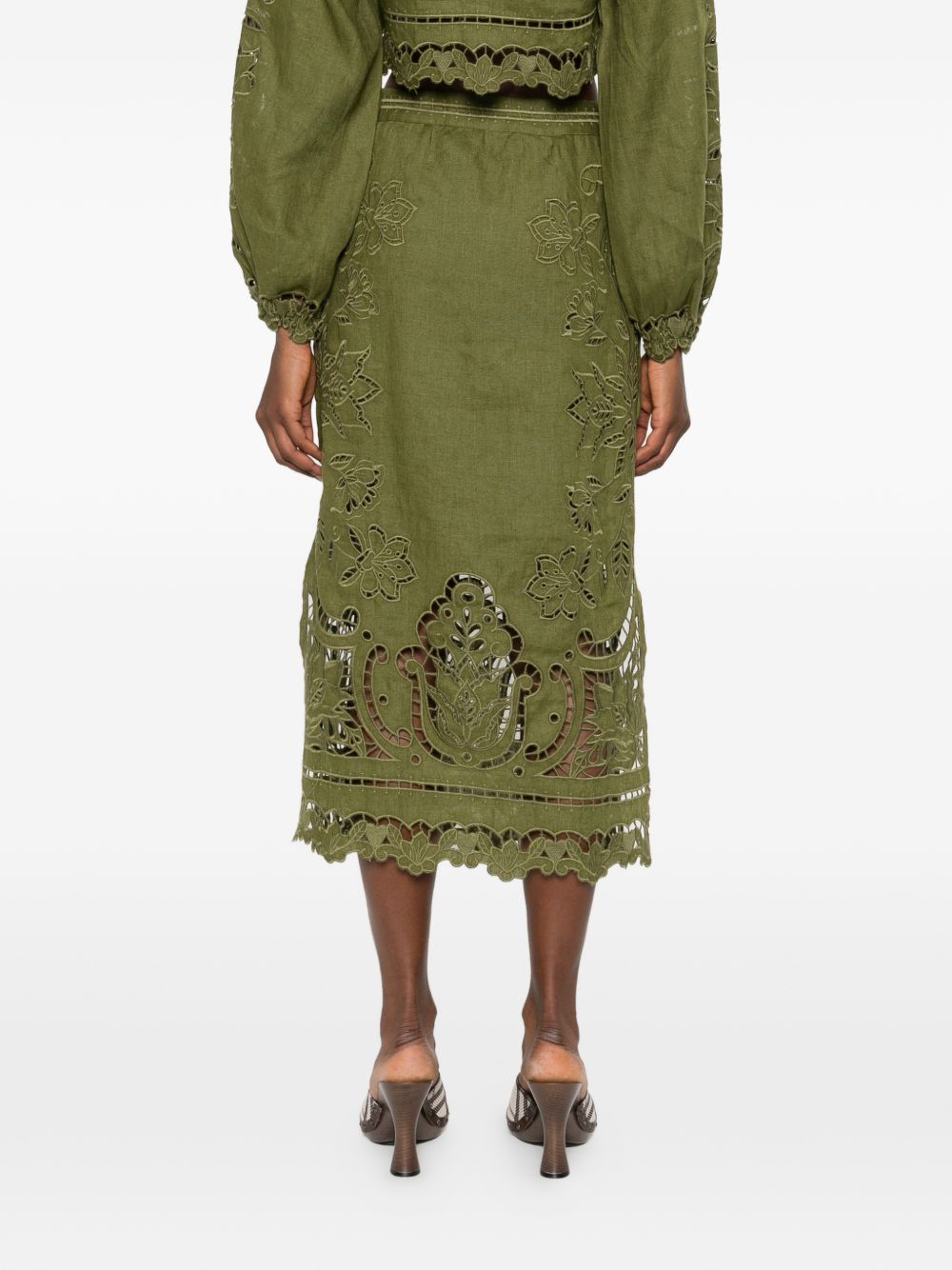 FARM RIO Skirts Green