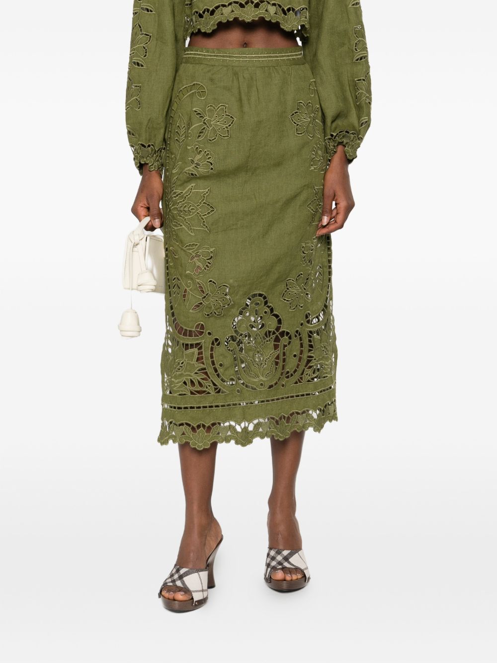 FARM RIO Skirts Green