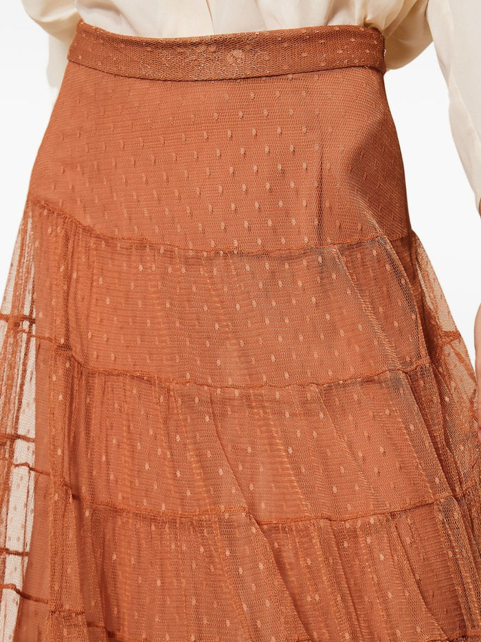 Twin-Set Skirts Mocha Mousse
