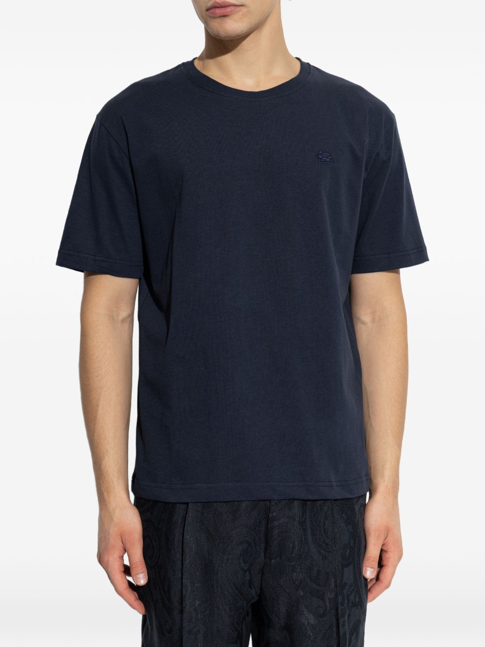 Etro T-shirts and Polos Navy