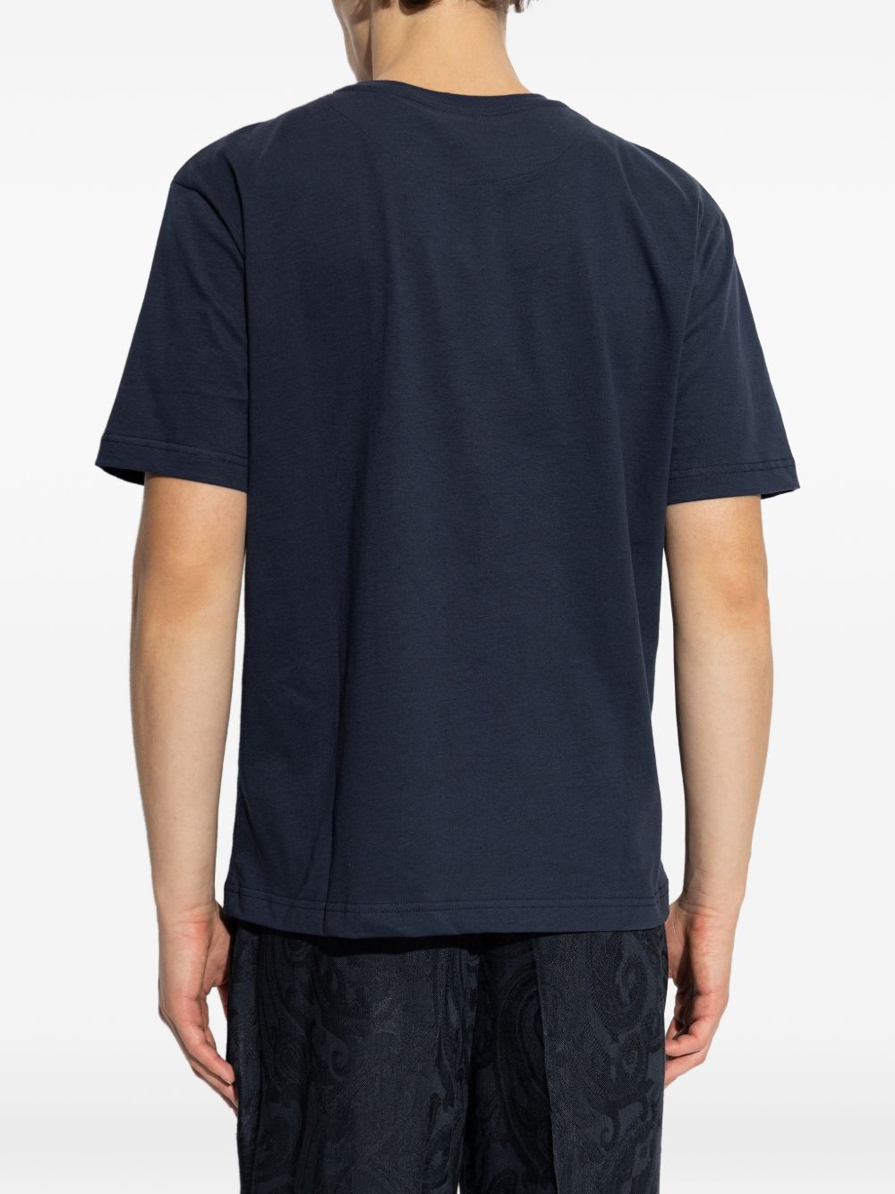 Etro T-shirts and Polos Navy