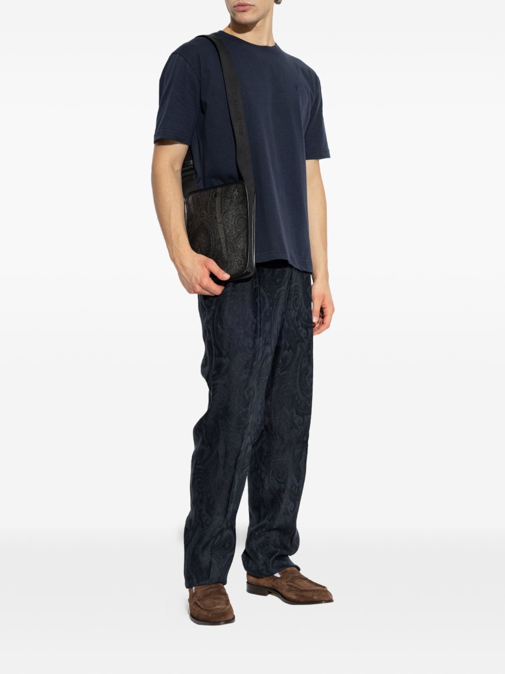 Etro T-shirts and Polos Navy