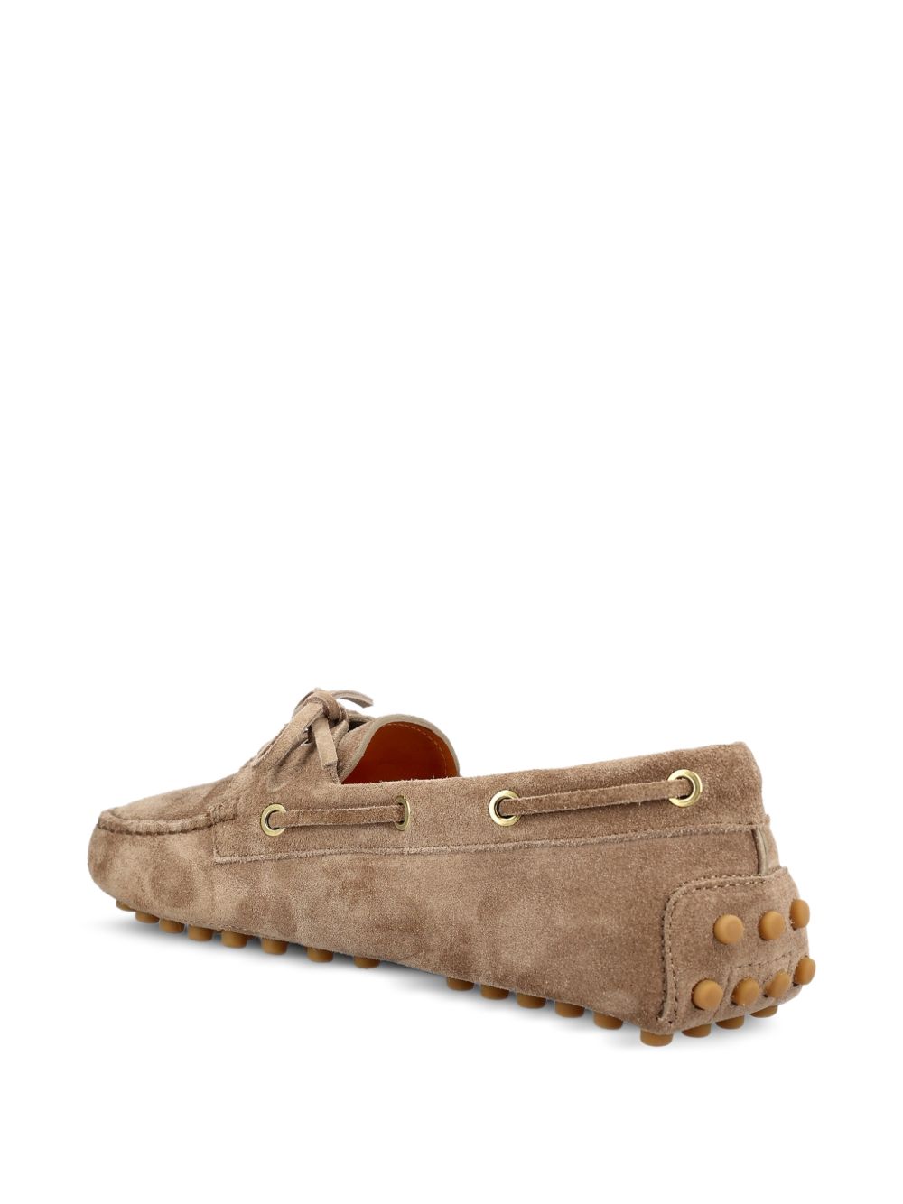Tods Flat shoes Taupe Suede