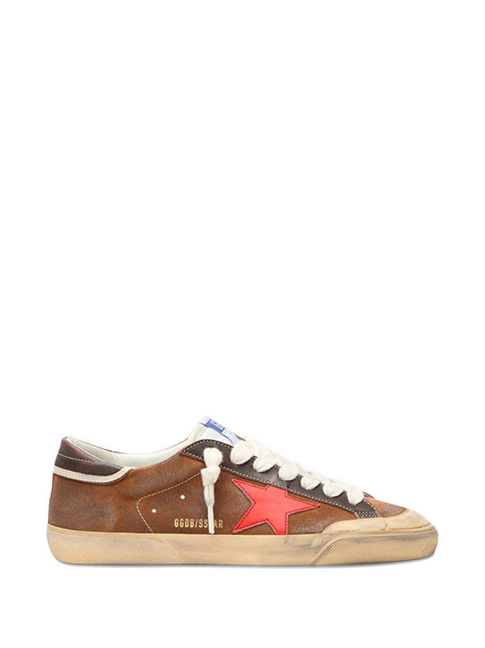 Golden Goose Flat shoes Brown/orange Fab Oth Mat