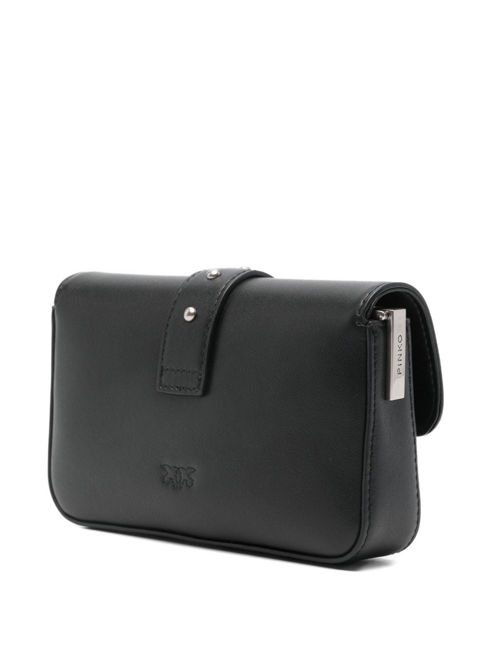 Pinko Bags Nero Silver Lea