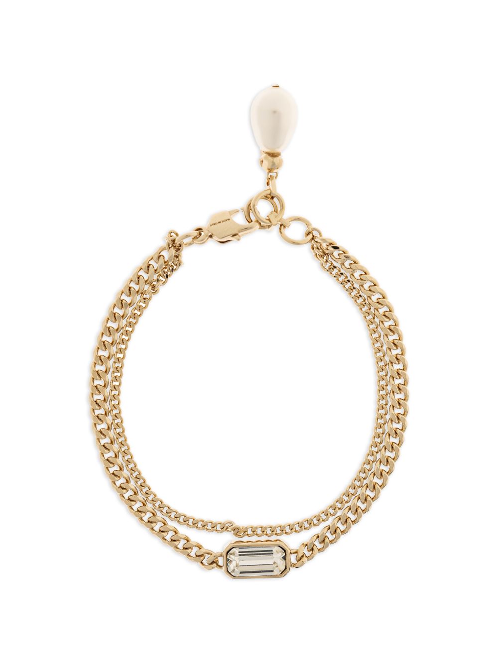 Alexander McQueen Bijoux Pearl, Strass