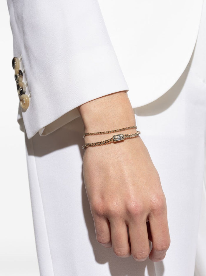 Alexander McQueen Bijoux Pearl, Strass
